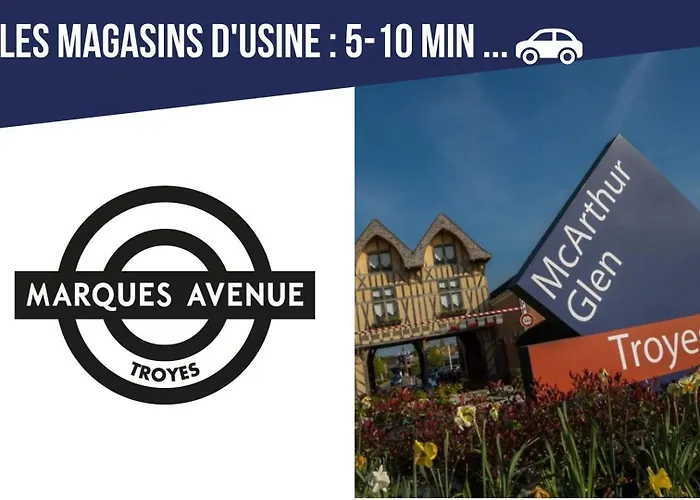 Sejour Pro Ou Detente - Lumineux Proche Centre De Troyes, Wifi Debit, Cuisine Equipee Apartamento Troyes